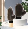 Pet Grooming Glove, Gentle Dog Bathing Shampoo Brush Massage Mitt, Deshedding for Dogs Cats Rabbits Horses 1-Pack
