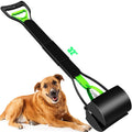 WOILIFE 32" Pooper Scooper for Large Small Dogs Heavy Duty, Long Handle Poop Scoop for Yard, Grass, Gravel, Dog Poop Grabber with High Strength Material and Durable Spring