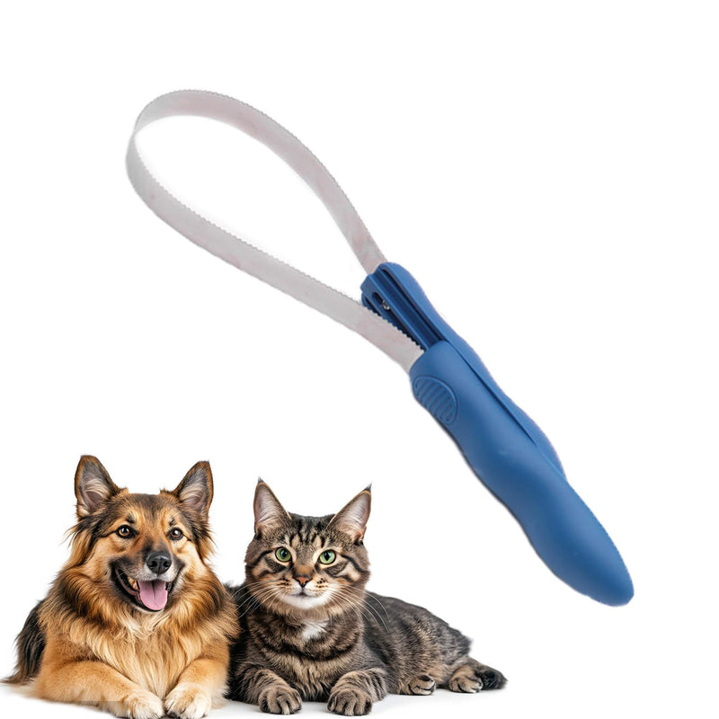 Dog Shedding Blade Dual-Sided Shedding Blades Stainless Steel Doggie Deshedding Brush Tool Curry Comb Dogs Brush Slicker