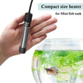 HITOP Mini Submersible Aquarium Heater -50W Digital Heater for Fish Tank Turtle Tank, for Saltwater and Fresh Water with