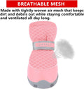 QUMY Dog Shoes for Small Dogs Hot Pavement Puppy Dog Boots & Paw Protectors