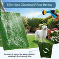 PETMAKER Artificial Grass Puppy Pee Pad for Dogs, Set of 3, 18.5” x 23”
