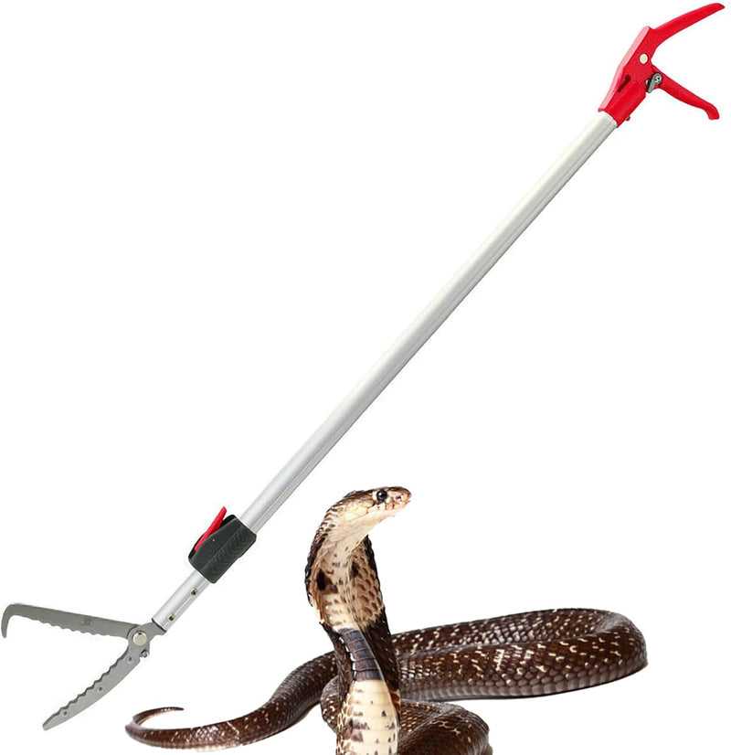 55''-87'' Telescopic Snake Grabber Tongs Professional Handling Tools