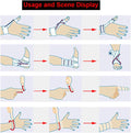 6 Rolls Self-Adhesive Bandage Wrap Grip Tape Wrap Cover Tattoo Cohesive Elastic Bandage for Tattoo Machine and Animals W