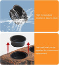 La La Pet®Magnetic Reptile Feeder Ledge with 4Pcs Cups Crested Gecko Feeding Bowls Removable Fruit Mud Basin for Bearded