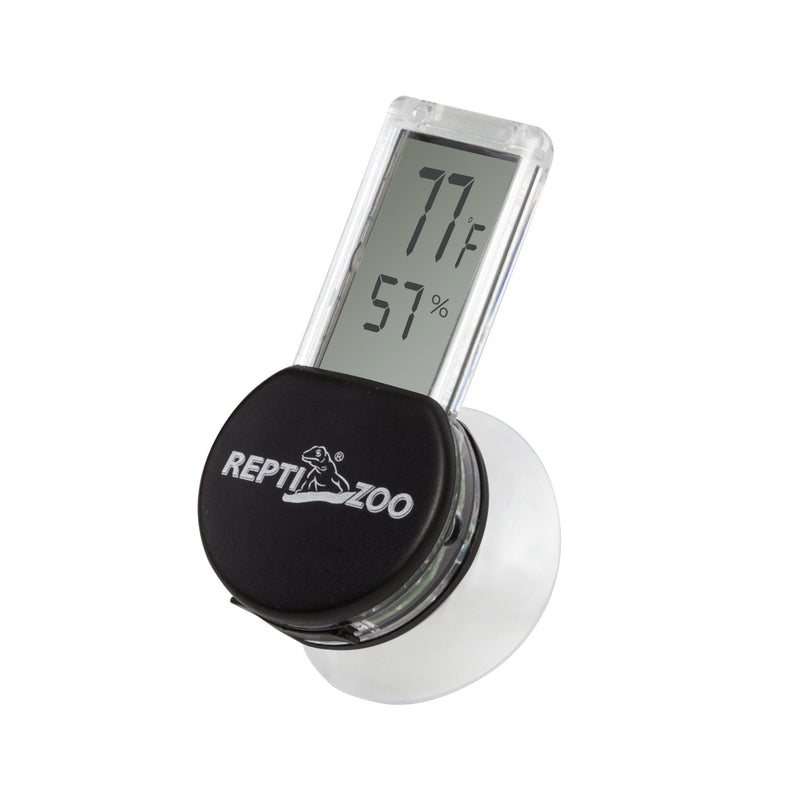 REPTI ZOO Reptile Terrarium Thermometer Hygrometer Digital LCD Display Pet Rearing Box Reptiles Tank Thermometer Hygrome