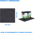 Aquarium Leveling Mat，Under Fish Tank Mat——Soft Absorbent Material，Anti-Slip and Waterproof Backing，Cushion the Friction