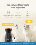 Furbo 360° Cat Camera + Mini [New Subscription Required at Setup] 2-Camera Bundle Nanny Subscription: Cat Safety & Home 