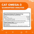 Liquid Health Pets Wild Caught Omega 3 Fish Oil for Cats - Liquid Omega 3 Supplement for Cats with EPA+DPA+DHA - Reduce 