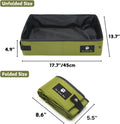 Portable Foldable Cat Litter Box - Waterproof, Leak-Proof for Outdoor Camping, Hotel Stays, Road Trips - Travel Essentia