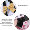 MANON ROSA Chicken Diapers Bantam Hens - Reusable 6-Piece Set with Bow Ties Poultry Nappies Washable Waterproof for Gees