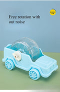 Hamster Running Wheel Car Shape Running Wheel Hamster Exercise Plastic Running Wheel (Blue,L)