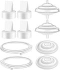 Maymom Pump Parts Compatible with Spectra S1 S2 9 Plus Breastpump Replace Backflow Protector Membrane Duckbill Valve Tub