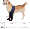 COODEO Dog Socks & Paw Protectors - Front Paws Only, Non-Slip Waterproof Dog Boots to Prevent Paw Licking, Protect Wound