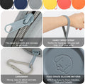 WALLFID Silicone Dog Treat Pouch Small Bag,with Pet Training Clicker,Walking Bag for Dog and Cat, Pocket Size, Easy to C