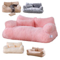 Cat Sofa Bed Pets Cute Couch,Medium Dog, Large Cat Sofa Pet Bed cat Supplies for Indoor (Pink, Medium)