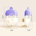 Tafit Leak-Proof & Chew-Proof Hanging Water Dispenser No Drip for Birds, Chinchillas, Guinea Pigs, Ferrets, Rats, Rabbits, Bunnies, Parrots, Squirrels, and Other Small Animals - Green, 12oz