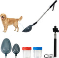 Dog Cat Urine Collector with 42" Telescopic Handle, Reusable Pet Care Tool