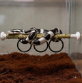 1 Set Thickened Snake Climbing Stick with Anti-Slip Pads, Decoration for Ball Python Lizard Tarantula Snake Hermit Crab 