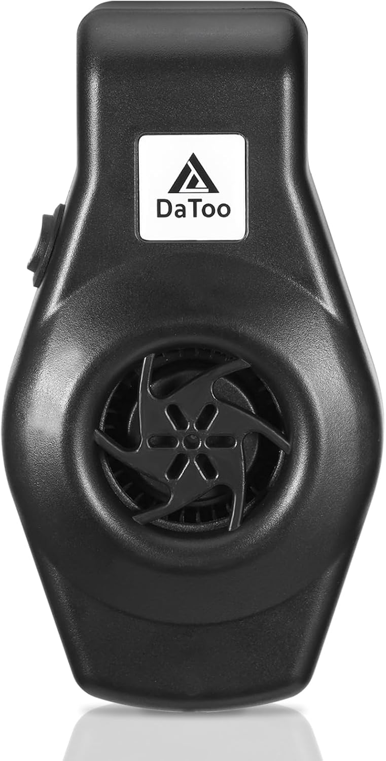 DaToo Mini Aquarium Chiller Small Fish Tank Fan Aquarium Cooling Fan 2-Level Speed Adjustable Aquarium Fan Quiet Aquariu