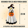 23 Inch Halloween Ghost Goose Costume Porch Lawn Outdoor Decor