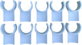 3/4" Jump Cups-Dog Agility Equipment-Set of Ten fits Factory Labeled 3/4" PVC Pipe. See Description Prior to Ordering