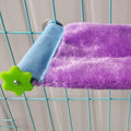 Litewoo Bird Nest Bed Hammock Hanging Parrot House Perch Stand for Cage