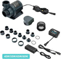 Hygger 2650GPH Quiet Submersible and External 24V Water Pump, with Controller (30%-100% Settings), Powerful Return Pump 