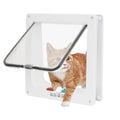 Cat Door Pet Door for Interior Doors Windows and Sliding Glass Doors 4 Way Lockable Access for Cats and Small Dogs Viywicz