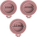 8 pack Silicone Pet Food Can Lids for 3 Size, Multicolor