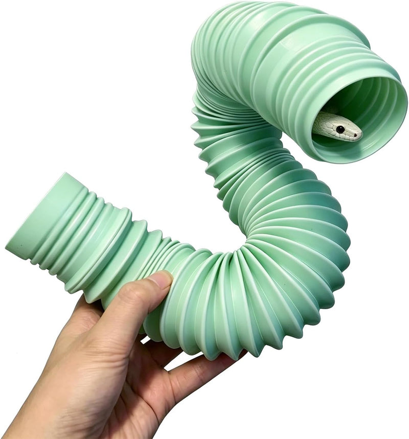 Bendable Reptile Tunnel & Hide for Juvenile Snakes
