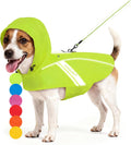 VIVAGLORY Dog Raincoat Wetoff Dog Rain Coat, S