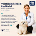 Tear Stain Chews for Dogs – Natural Tear Stain Remover & Eye Health Supplement with Cranberry, Lutein & Eyebright – Redu