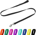Waterproof Dog Leash, 5/6 FT Durable Odor-Proof Dog Leashes with Strong Metal Hooks Fits Small Medium or Large Dogs