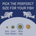 Large 18mm Algae Wafer - Algae Wafers for Bottom Feeders - The Best Pleco Wafers & Pleco Food Available - Algae Wafers f