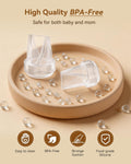 Breast Pump Replacement Parts 6 Duckbill Valves with Storage Case, Compatible with Eufy S1 Pro S1 E10 E20 Pump Parts, BP