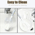 Rabbit Gravity Feeder Waterer Set Automatic Guinea Pig Food Water Dispenser Food Water Bowl Feeding Station for Puppy Ki