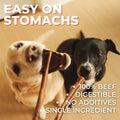 Bully Bunches Premium (6" Collagen - 5 Pack) Beef Chews for Dogs – All-Natural, Long-Lasting Dental Treats, Protein-Rich, Grain-Free, Healthy Digestive Support for Dogs