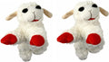 White Lambchop/10 Inch Set of 2