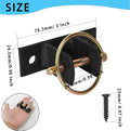 4 Pcs Water Bucket Hook with Pin Heavy Duty Wall Mounted Equestrian Bucket Hooks Hangers Horse Feed Bracket for Horse St