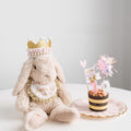 Princess Dog Crown Hat Scarf Set, Dog Birthday Hat Dress Outfit, Wedding Party Supplies for Girl Cats and Small Mini Dog