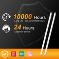 LUCKY HERP T8 15W UVB 10.0 Reptile Light, 18inch UVA UVB Reptile Light Bulb 2 Pack, Fluorescent Lamp for Reptiles Amphib