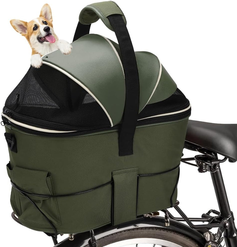 Dog Bike Basket Rear Seat,16.9