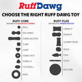 Ruff Dawg Ruff-Flex K9 Flyer JR Flying Disc Dog Toy, SM, Assorted Colors