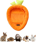 Bunny Bed Rabbit Bed Carrot Shape Bunny Beds Soft Comfortable Rabbits Beds Machine Washable Indoor Guinea Pig Bed Cute S
