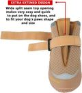 QUMY Dog Shoes for Large Medium Dog Boots & Paw Protectors for Hot Pavement