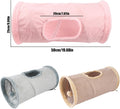 Cat Tunnel,Indoor Cat Play Tube Toys with Play Ball,Durable Collapsible Rabbit Hideaway Tunnel for Kitten,Bunny, Guinea 
