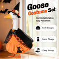 Porch Goose Halloween Outfit Clothes for 23" Lawn Geese Statues