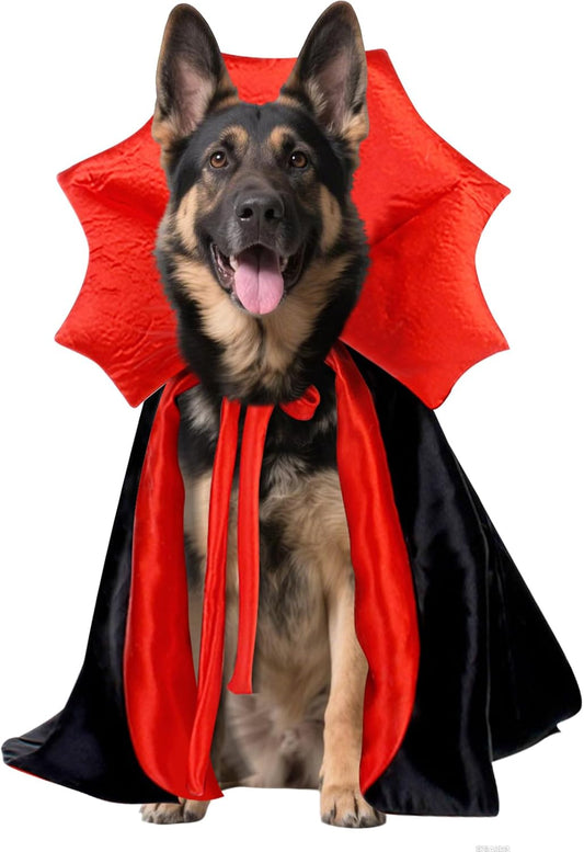 Dog Halloween Costume Large Breed,Adjustable XL XXL Big Dog Vampire Costumes,Golden Retriever German Shepherd Halloween 