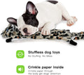 SHARLOVY Dog Squeaky Toy No Stuffing 6 Pack, Dog Toys Crinkle for Small Puppy, Durable Chew Plush Cute Animals Natural for Teething Pet